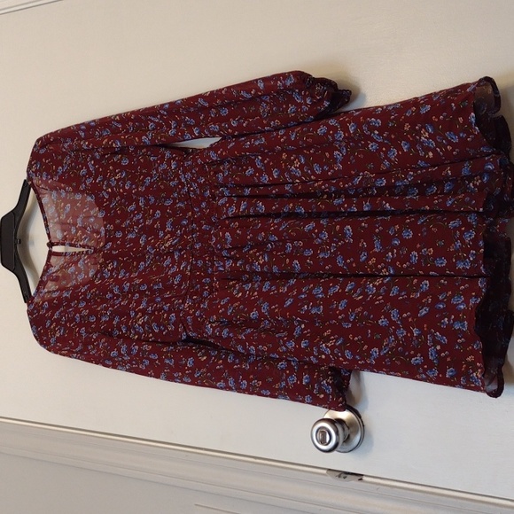 Delia's Long Sleeve Fall Dress size Small - Picture 13 of 16